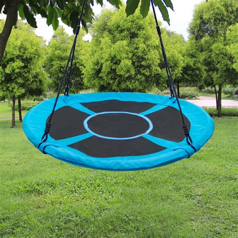 outdoor saucer swing